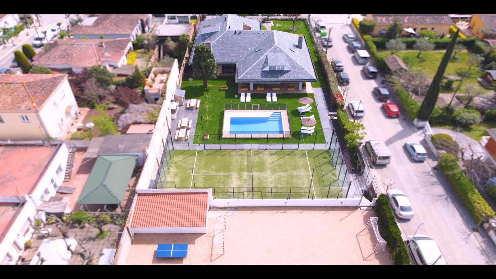 Casa De Vacaciones Con Padel En Montseny By Can Forcadell 赫罗纳 外观 照片